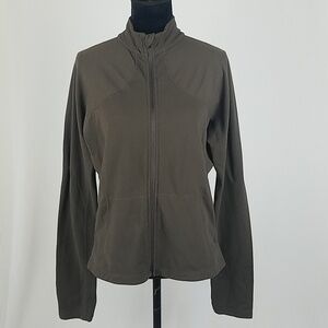 Lululemon women Shape Up jacket brown